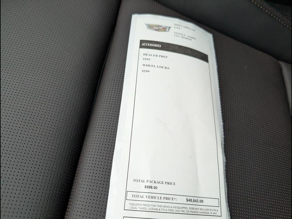 2026 Cadillac CT4 Sport