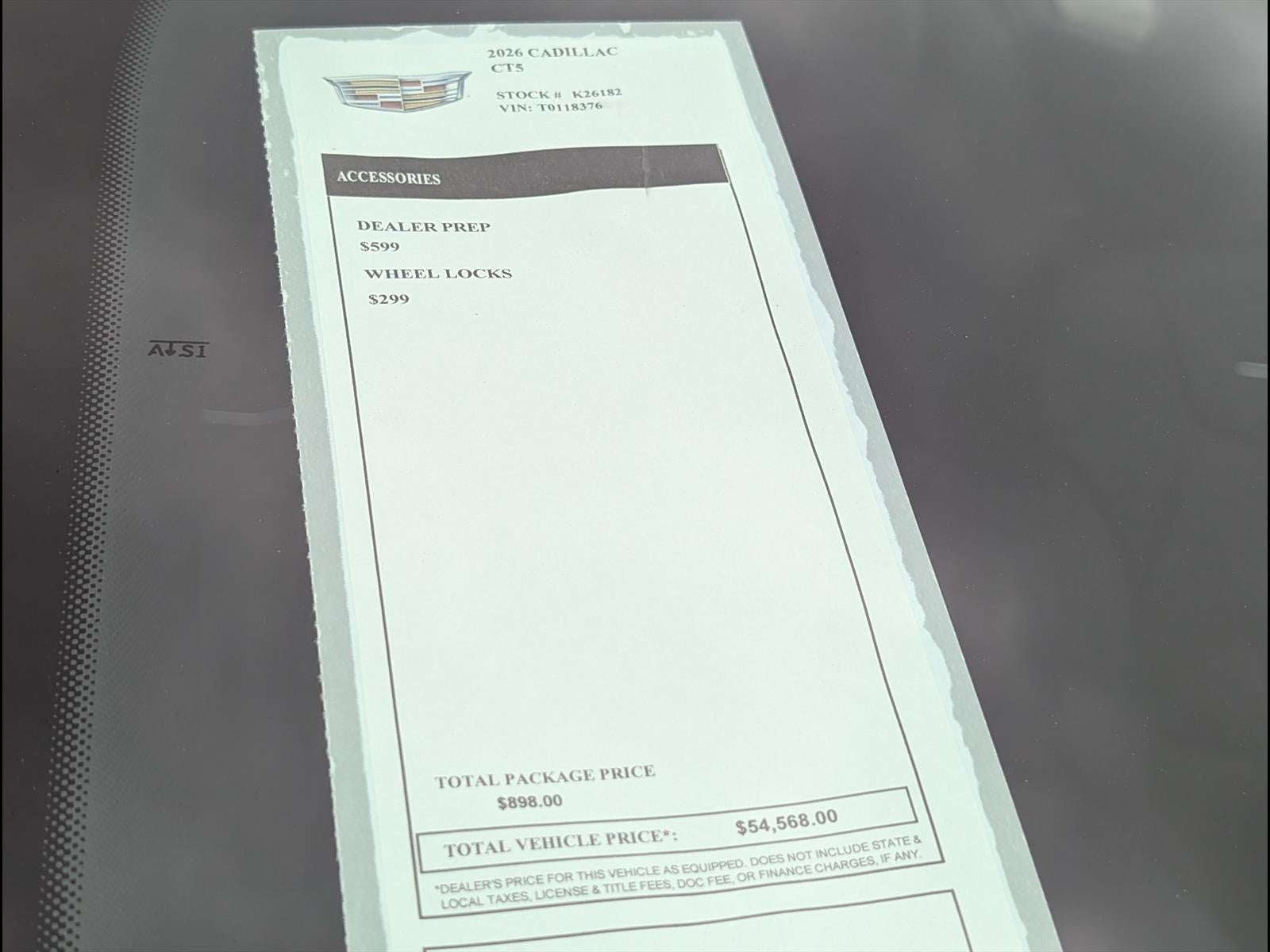 2026 Cadillac CT5 Premium Luxury