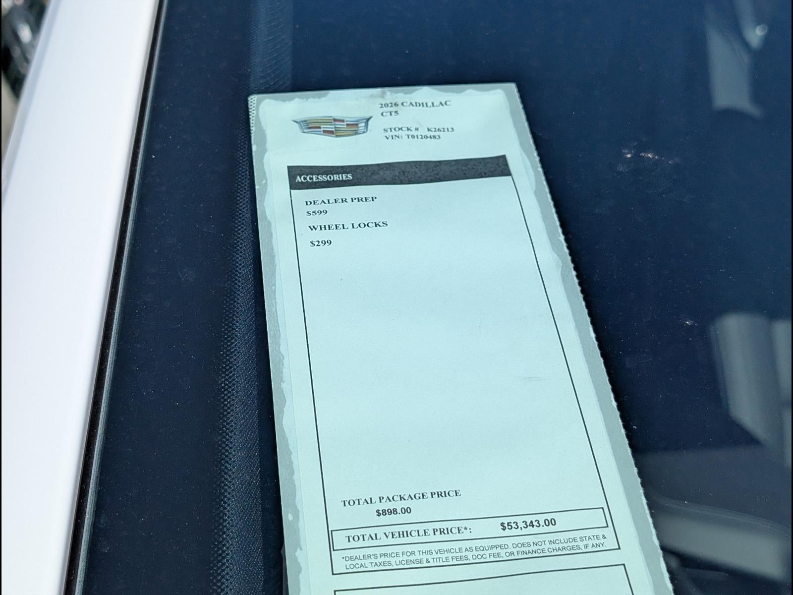 2026 Cadillac CT5 Premium Luxury