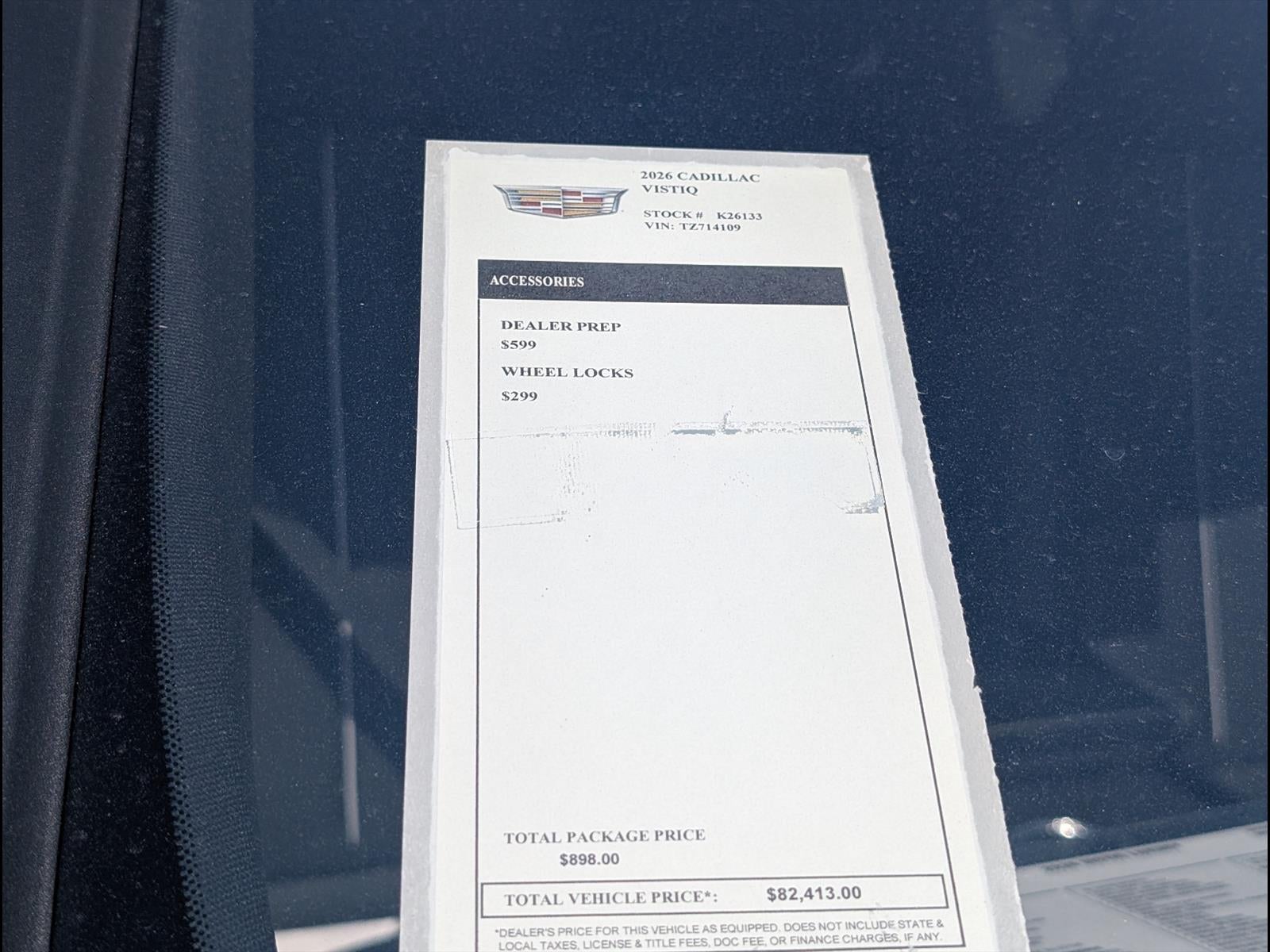 2026 Cadillac VISTIQ Luxury