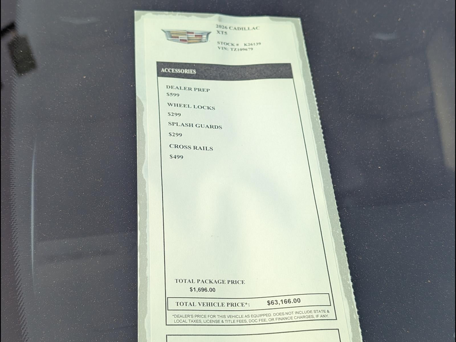 2026 Cadillac XT5 Premium Luxury