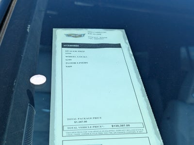 2026 Cadillac Escalade Platinum Sport