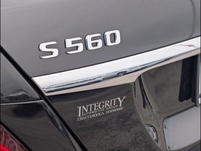 2018 Mercedes-Benz S-Class S 560