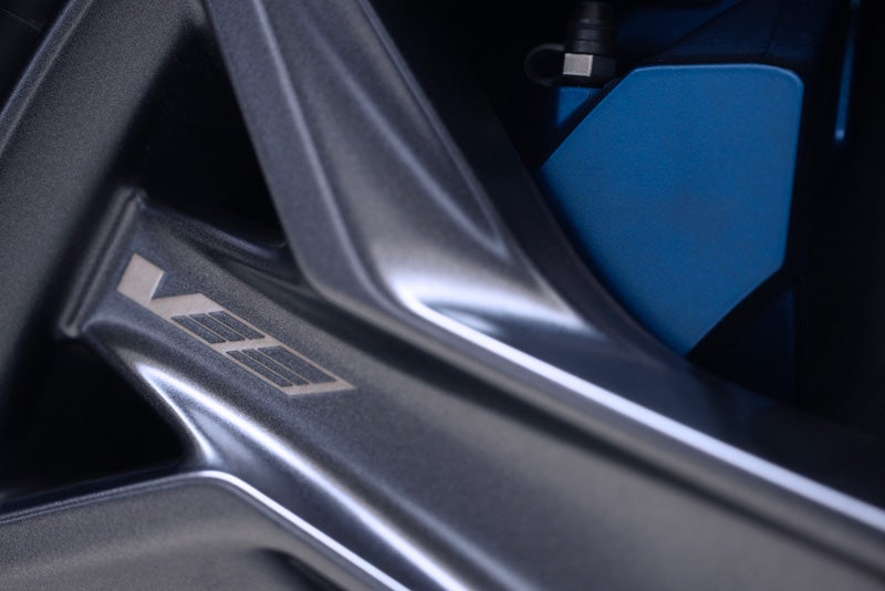 Close-up of the 2026 OPTIQ-V Brembo Performance Front Brakes | Integrity Cadillac in Chattanooga TN